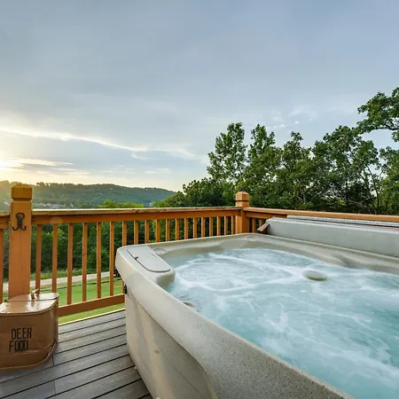 Lake-View Home In Blue Eye With Hot Tub And Fire Pit!